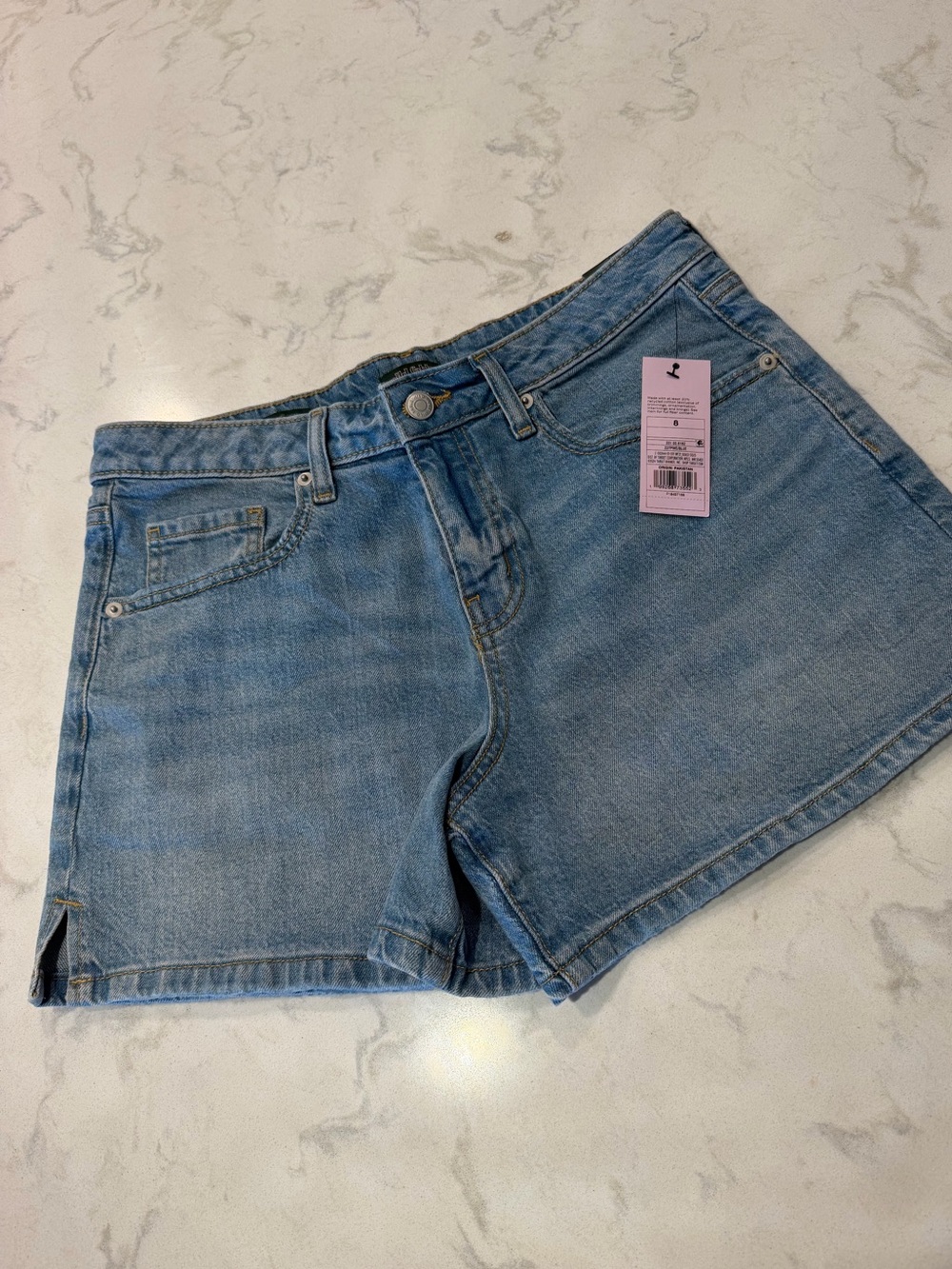 Wild Fable Denim Women Shorts - Light Blue